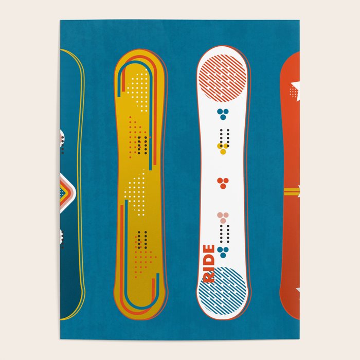 SNOWBOARD DESIGN Poster Gallery Image 1