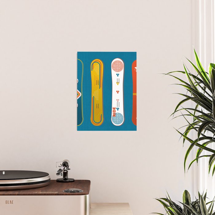 SNOWBOARD DESIGN Poster Gallery Image 2