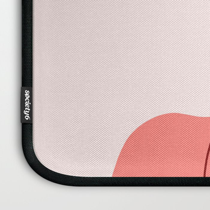Girl With Yellow Heart Laptop Sleeve Gallery Image 3