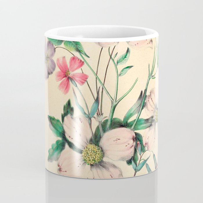  Wildflowers by Clarissa Munger Badger, 1859 (benefitting The Nature Conservancy) Coffee Mug Gallery Image 4