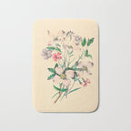  Wildflowers by Clarissa Munger Badger, 1859 (benefitting The Nature Conservancy) Bath Mat Gallery Image 1
