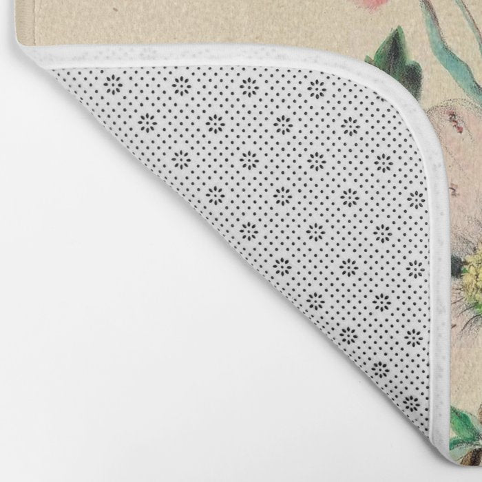  Wildflowers by Clarissa Munger Badger, 1859 (benefitting The Nature Conservancy) Bath Mat Gallery Image 2