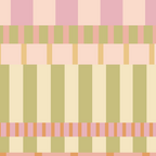 Midcentury Modern Blocks of Stripes neutral pastels pattern Coffee Mug Gallery Image 2