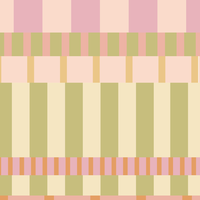 Midcentury Modern Blocks of Stripes neutral pastels pattern Coffee Mug Gallery Image 2