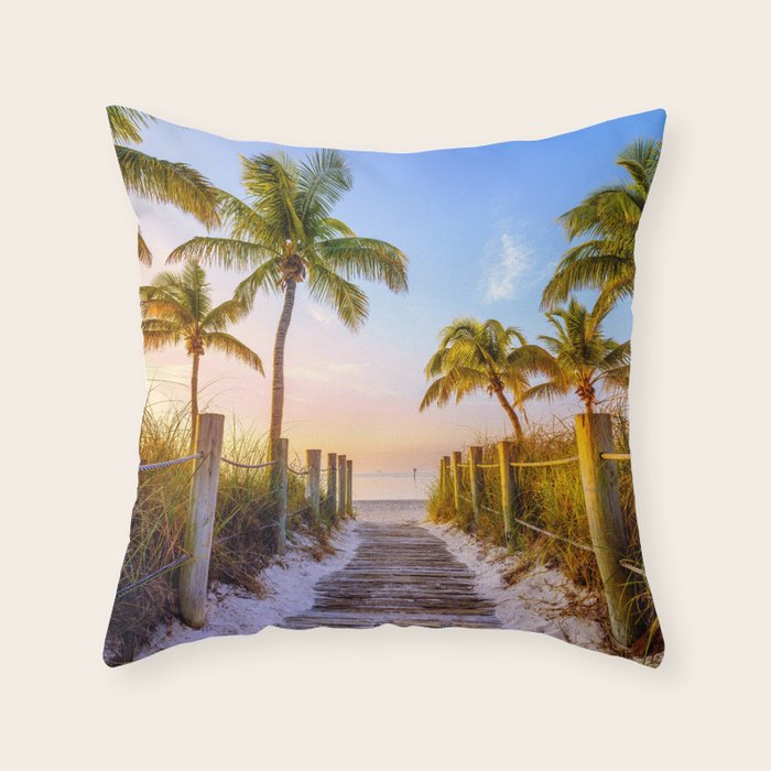 Beach Dreams Throw Pillow Gallery Image 6