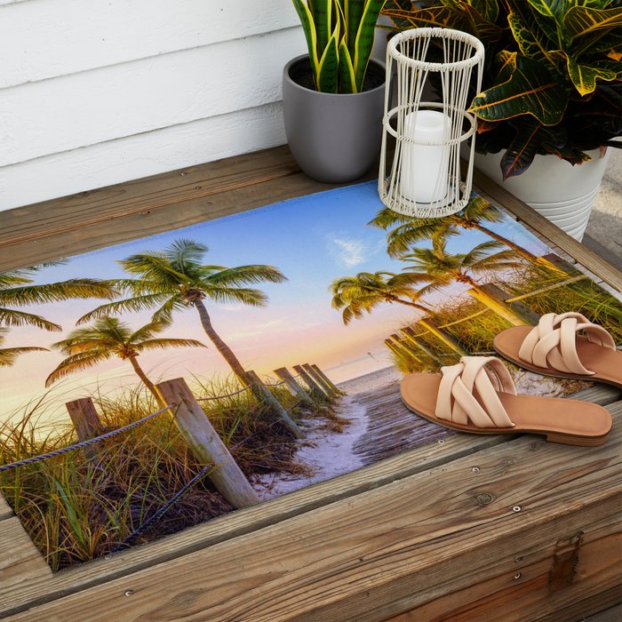Beach Dreams Outdoor Rug Gallery Image 2