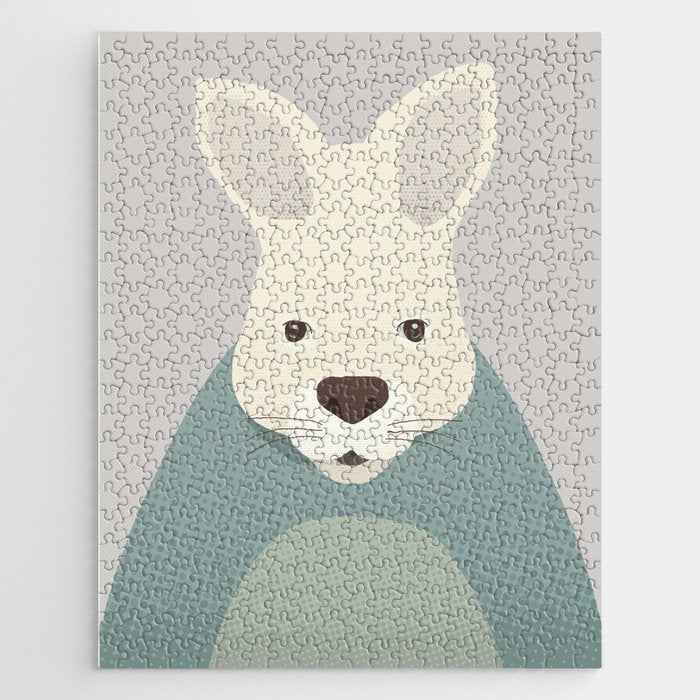 Whimsy Kangaroo, Animal Portrait Jigsaw Puzzle Gallery Image 1