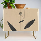 Abstract Art /Minimal Plant 8 Credenza Gallery Image 1