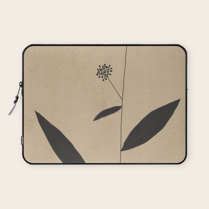 Abstract Art /Minimal Plant 8 Laptop Sleeve Gallery Image 1