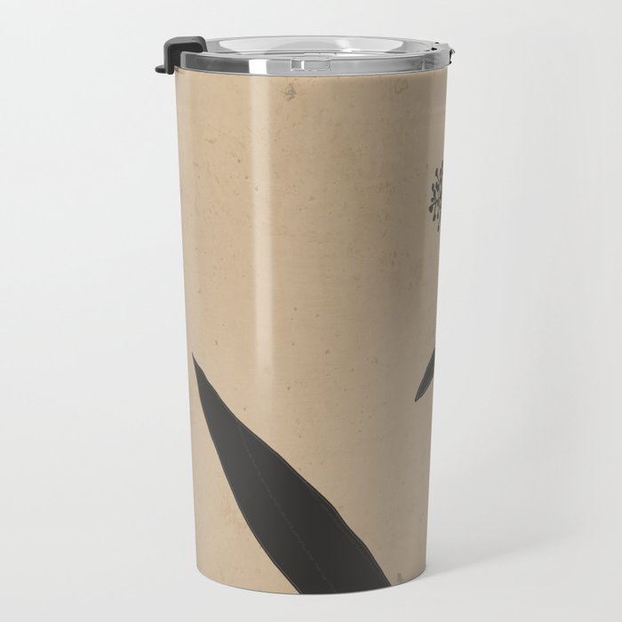 Abstract Art /Minimal Plant 8 Travel Mug Gallery Image 3