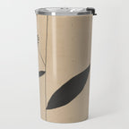 Abstract Art /Minimal Plant 8 Travel Mug Gallery Image 2