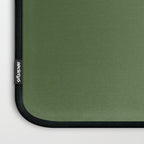 Lazy cat 2b Green enjoy coffee on rattan chair  Laptop Sleeve Gallery Image 3