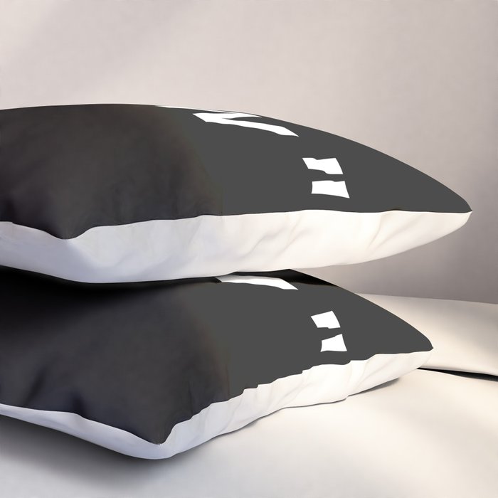 " Art " (Negative) Pillow Sham Gallery Image 3