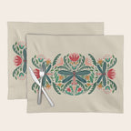 Dragonfly Folk Design Placemat Gallery Image 1