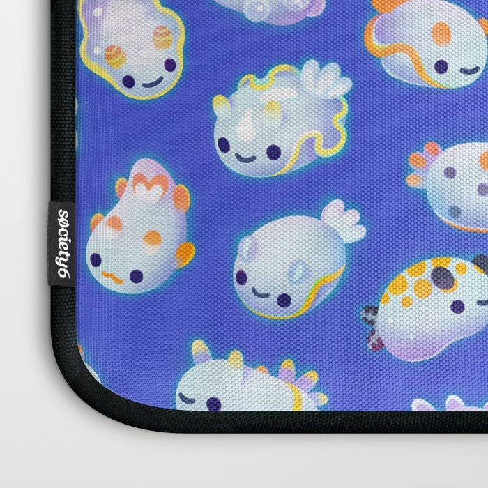 White sea slug Laptop Sleeve Gallery Image 3
