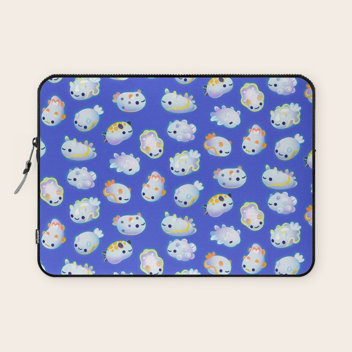 White sea slug Laptop Sleeve Gallery Image 1