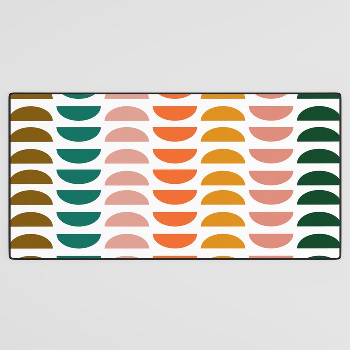 Retro 70s Geometrics Desk Mat Gallery Image 3