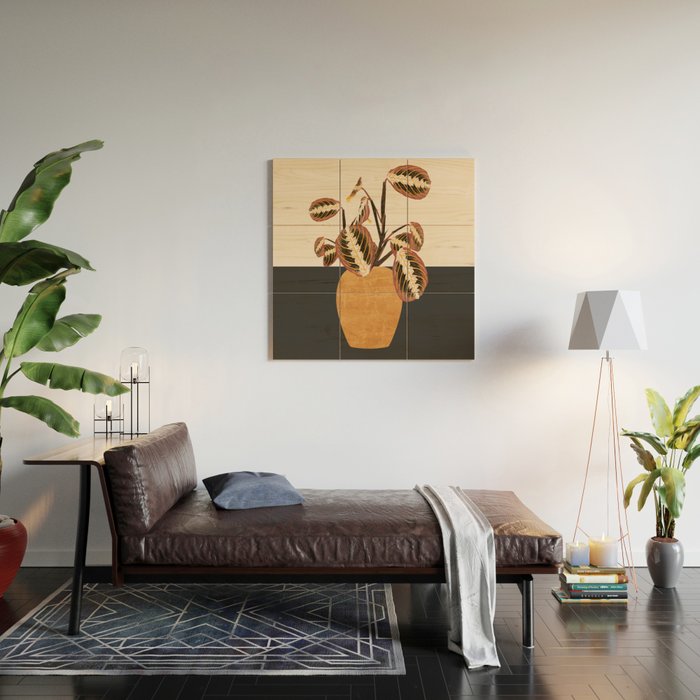 Plant 12 Wood Wall Art Gallery Image 2