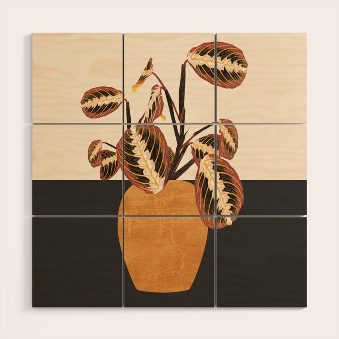 Plant 12 Wood Wall Art Gallery Image 1