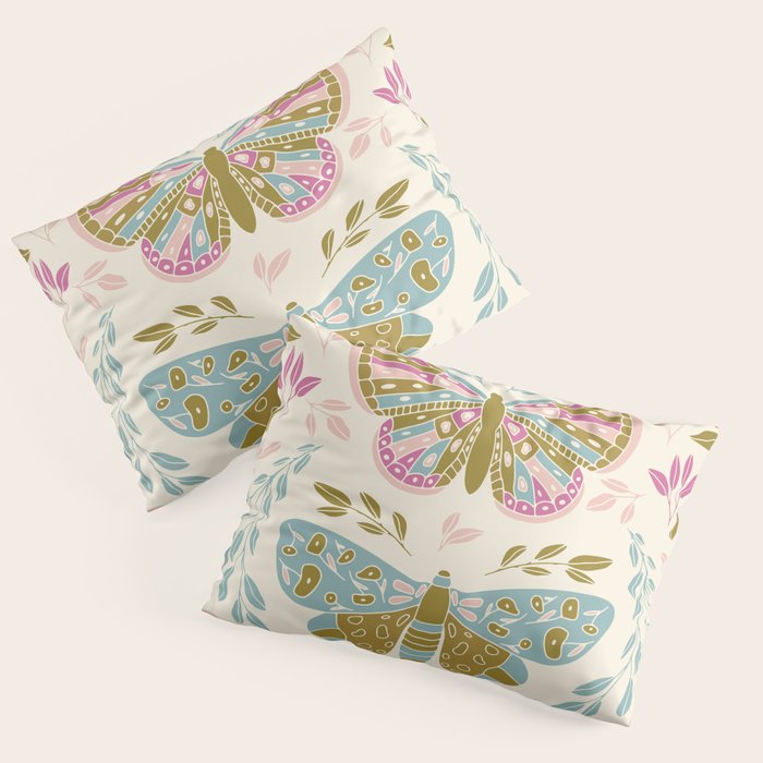 Vintage Butterflies  Pillow Sham Gallery Image 3