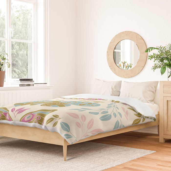 Vintage Butterflies  Duvet Cover Gallery Image 2