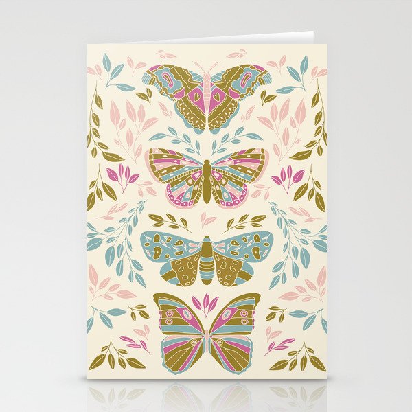 Vintage Butterflies  Stationery Card Gallery Image 2