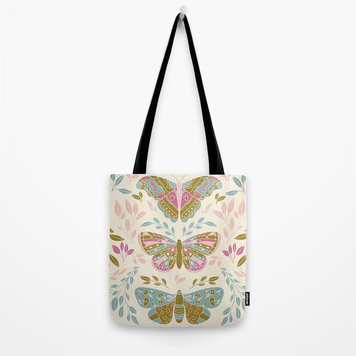 Vintage Butterflies  Tote Bag Gallery Image 2