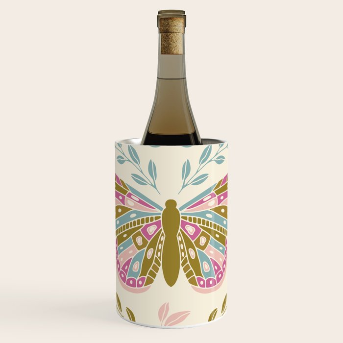 Vintage Butterflies  Wine Chiller Gallery Image 1