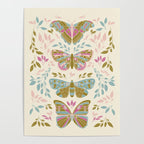 Vintage Butterflies  Poster Gallery Image 4