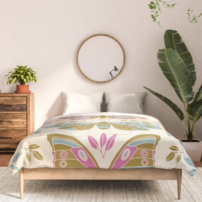 Vintage Butterflies  Comforter Gallery Image 3