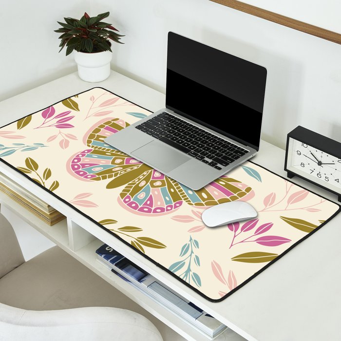 Vintage Butterflies  Desk Mat Gallery Image 2