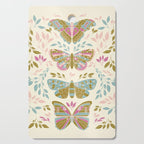 Vintage Butterflies  Cutting Board Gallery Image 1