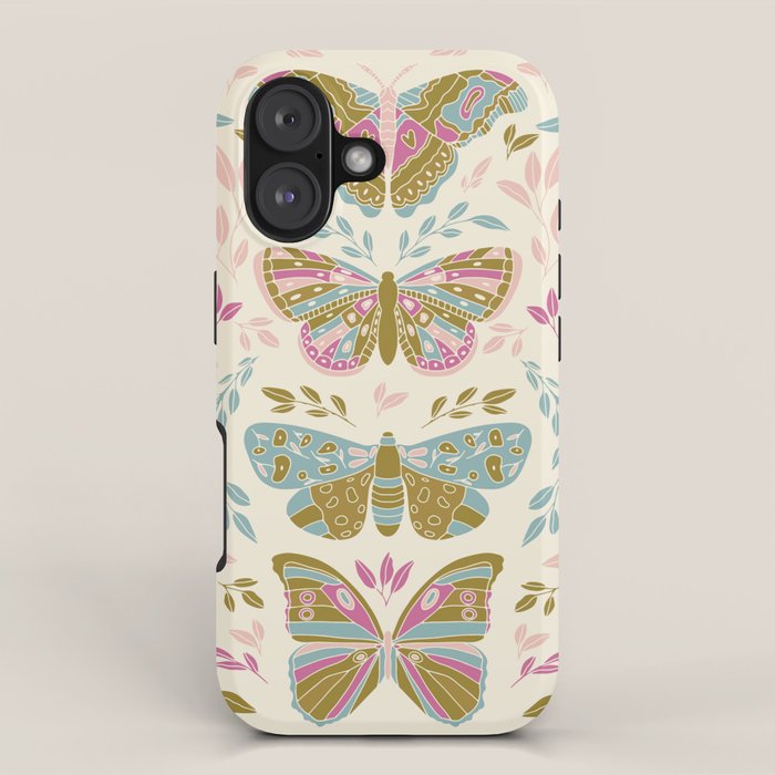 Vintage Butterflies  iPhone Case Gallery Image 1