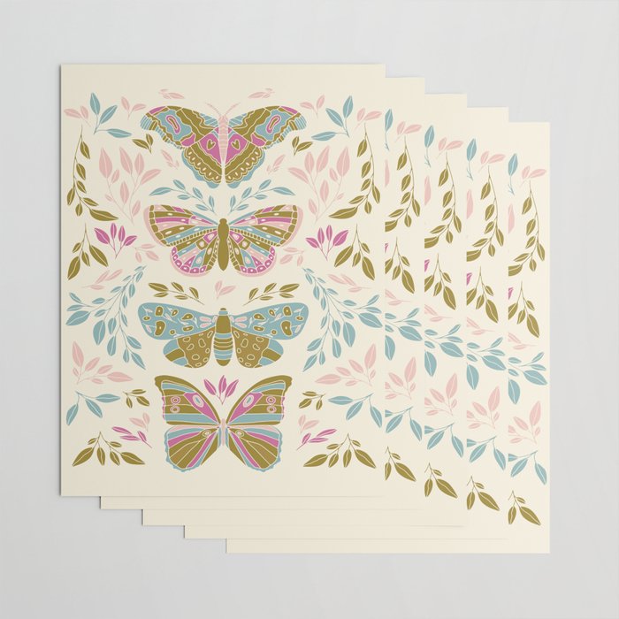 Vintage Butterflies  Wrapping Paper Gallery Image 3