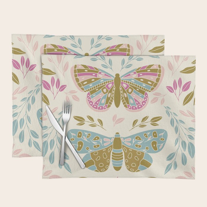 Vintage Butterflies  Placemat Gallery Image 1