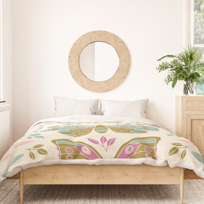 Vintage Butterflies  Duvet Cover Gallery Image 3