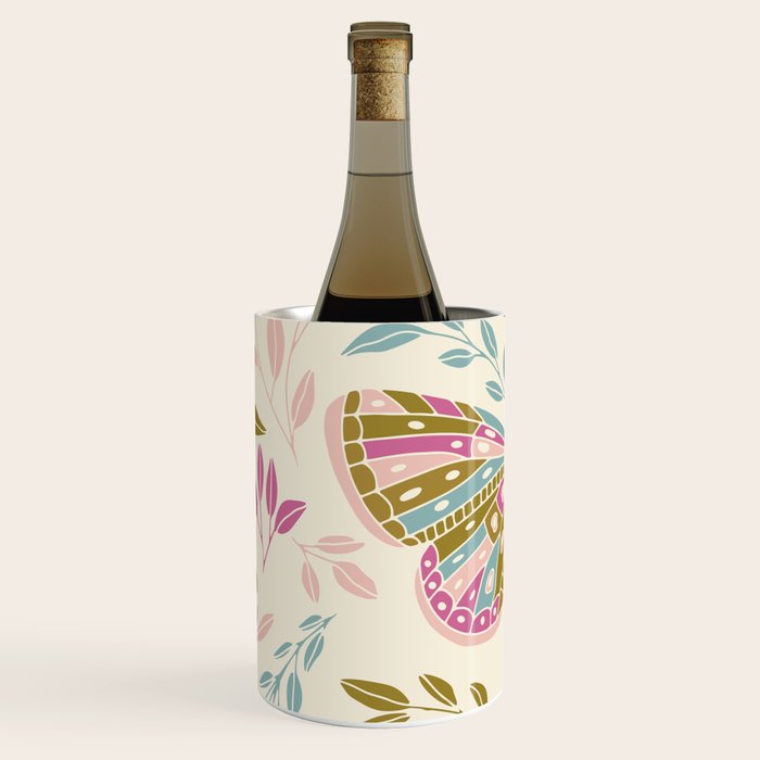 Vintage Butterflies  Wine Chiller Gallery Image 2
