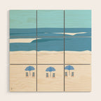 Hilton Head Island Summer Wood Wall Art Gallery Image 1