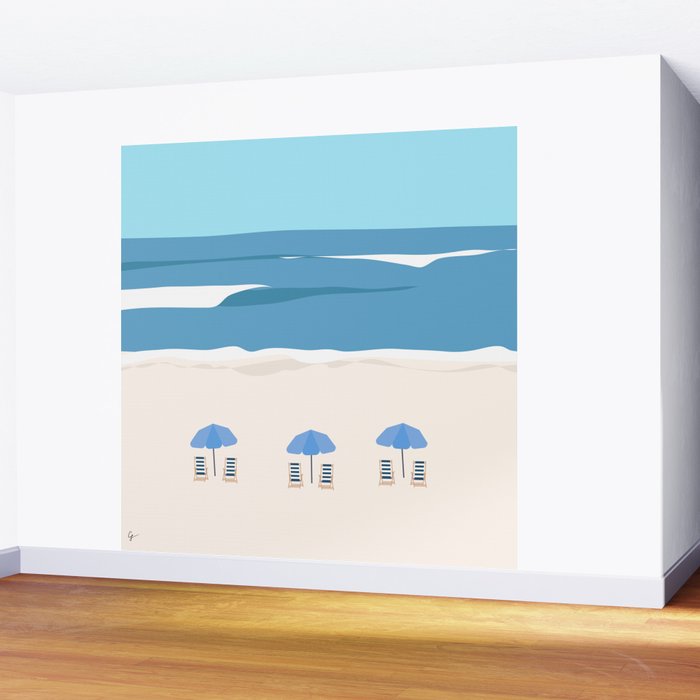 Hilton Head Island Summer Wall Mural Gallery Image 2
