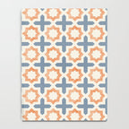 river stars - tangerine and blue Notebook Gallery Image 4