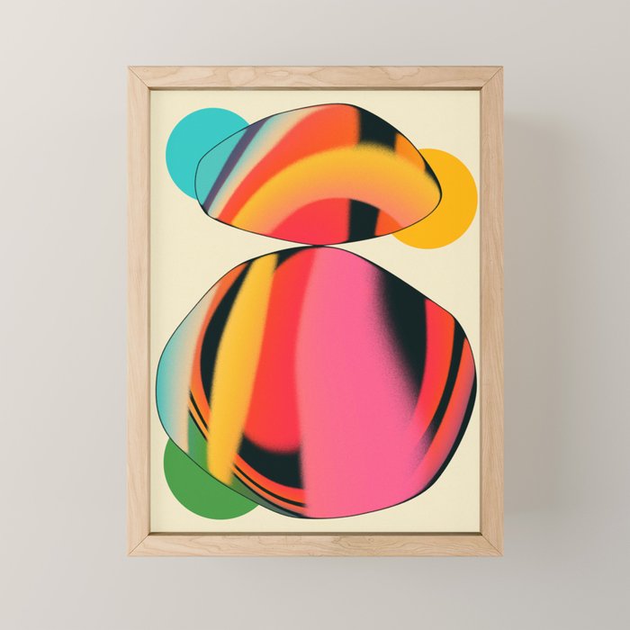 ELECTRIC FRUIT (3) Mini Art Print Gallery Image 1