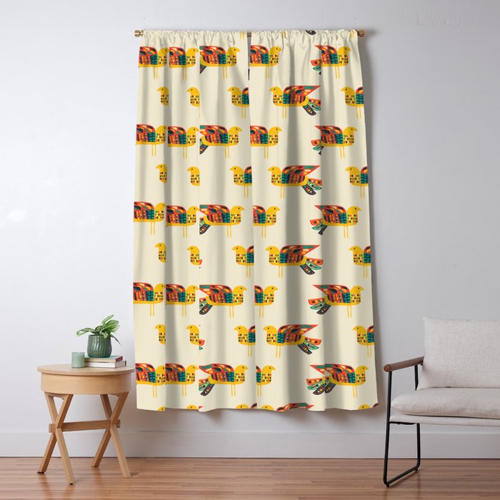 Century Bird Window Curtain Gallery Image 1