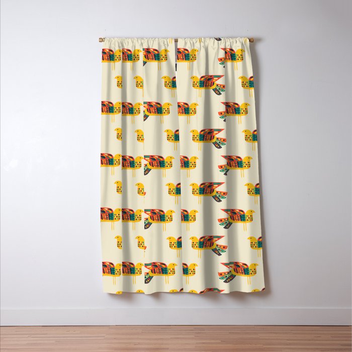 Century Bird Window Curtain Gallery Image 3