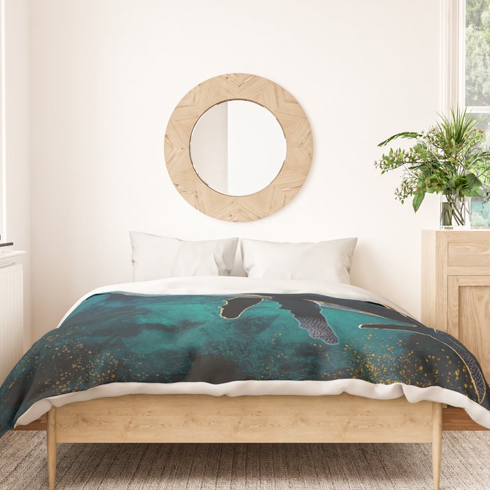 Moonlit Whales Duvet Cover Gallery Image 3