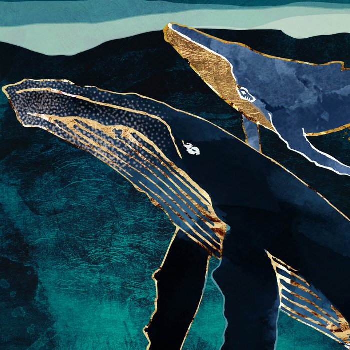 Moonlit Whales Coffee Mug Gallery Image 2