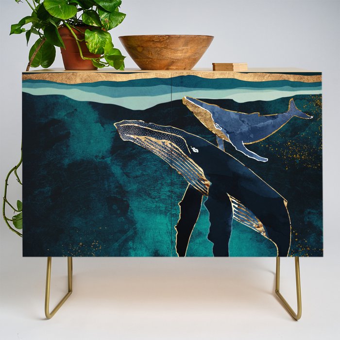 Moonlit Whales Credenza Gallery Image 1