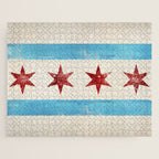 Chicago Flag Jigsaw Puzzle Gallery Image 1