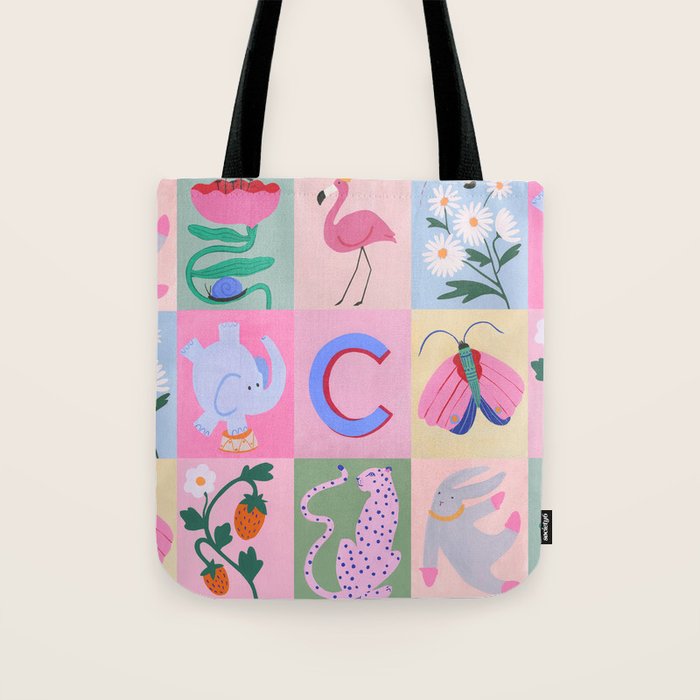 Claire Collage Tote Bag Gallery Image 1
