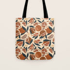 Pomegranate - Terracotta Tote Bag Gallery Image 1