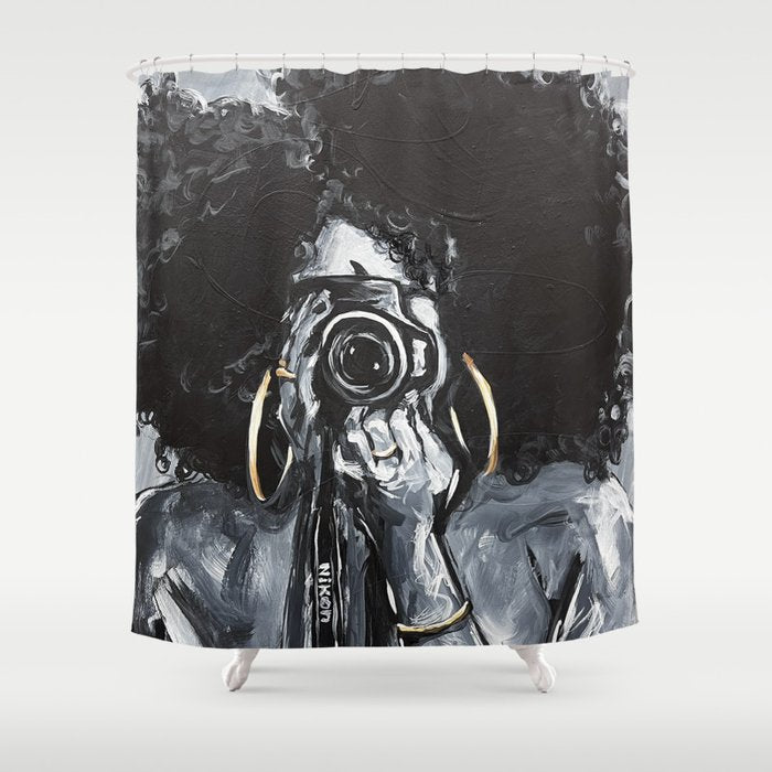 Naturally Nina Shower Curtain Gallery Image 1
